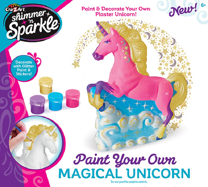 Shimmer and Sparkle Paint Your Magical Unicorn